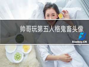 帅哥玩第五人格鬼畜头像