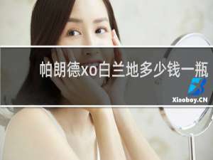 帕朗德xo白兰地多少钱一瓶