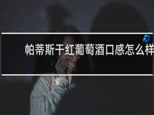 帕蒂斯干红葡萄酒口感怎么样