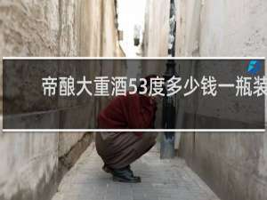 帝酿大重酒53度多少钱一瓶装