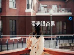 带壳银杏果