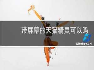 带屏幕的天猫精灵可以吗