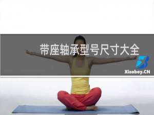 带座轴承型号尺寸大全