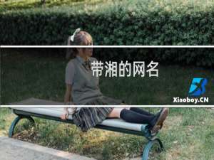 带湘的网名