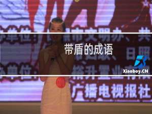 带盾的成语