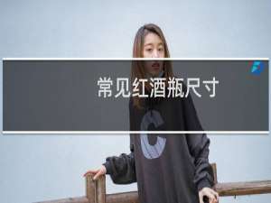 常见红酒瓶尺寸