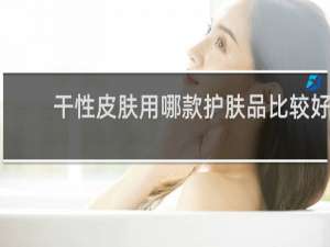 干性皮肤用哪款护肤品比较好