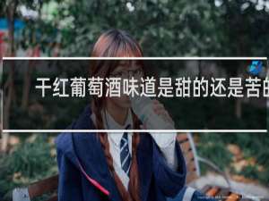 干红葡萄酒味道是甜的还是苦的