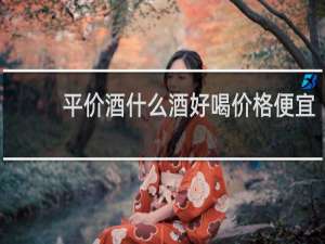 平价酒什么酒好喝价格便宜