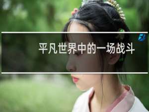 平凡世界中的一场战斗