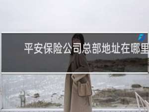 平安保险公司总部地址在哪里