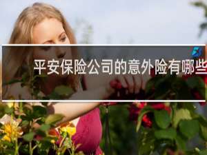 平安保险公司的意外险有哪些