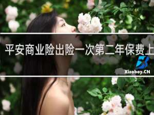 平安商业险出险一次第二年保费上涨吗