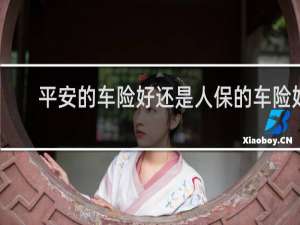 平安的车险好还是人保的车险好