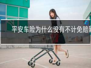 平安车险为什么没有不计免赔险