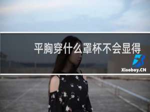 平胸穿什么罩杯不会显得空