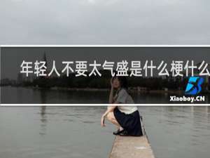 年轻人不要太气盛是什么梗什么梗