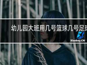 幼儿园大班用几号篮球几号足球