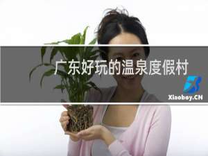 广东好玩的温泉度假村