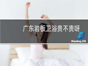 广东岩板卫浴贵不贵呀