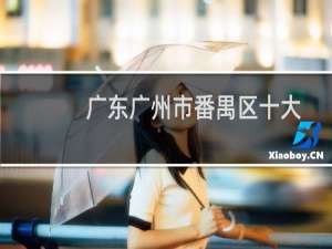 广东广州市番禺区十大特产（广州市番禺十大特产）