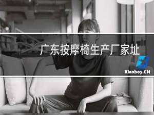 广东按摩椅生产厂家址