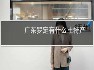 广东罗定有什么土特产