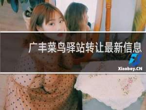 广丰菜鸟驿站转让最新信息