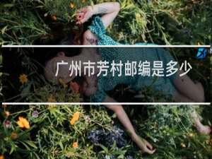 广州市芳村邮编是多少