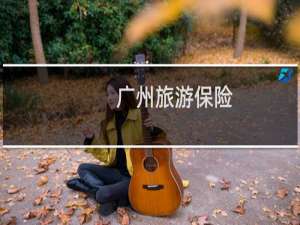 广州旅游保险