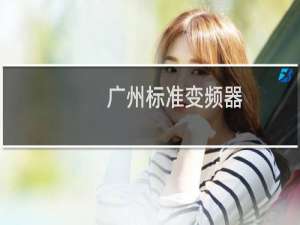 广州标准变频器