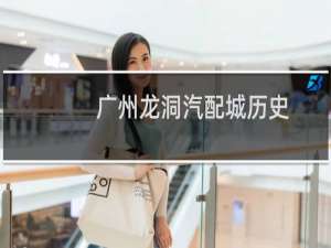 广州龙洞汽配城历史