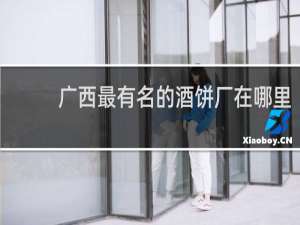 广西最有名的酒饼厂在哪里