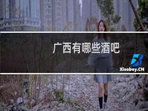 广西有哪些酒吧