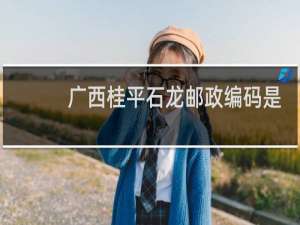 广西桂平石龙邮政编码是什么