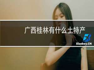 广西桂林有什么土特产
