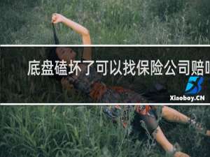 底盘磕坏了可以找保险公司赔吗