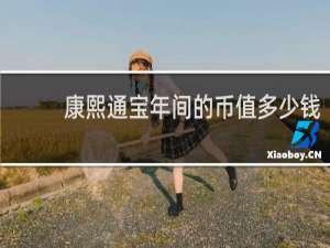康熙通宝年间的币值多少钱