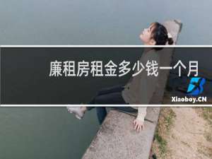 廉租房租金多少钱一个月