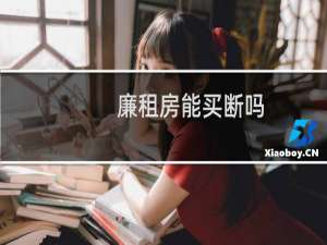 廉租房能买断吗