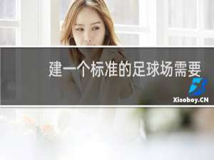 建一个标准的足球场需要多大面积