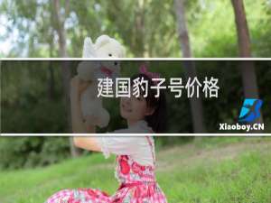 建国豹子号价格