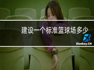 建设一个标准篮球场多少钱