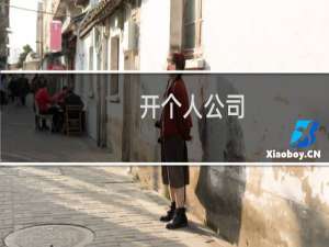 开个人公司