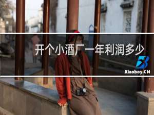 开个小酒厂一年利润多少