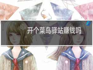 开个菜鸟驿站赚钱吗