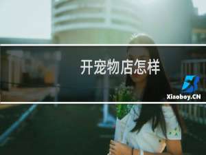 开宠物店怎样