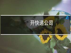 开快递公司
