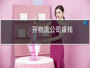 开物流公司赚钱