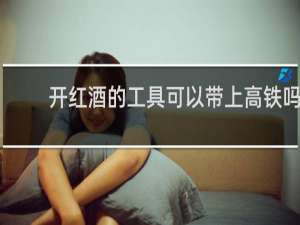 开红酒的工具可以带上高铁吗